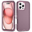 For iPhone 16 Pro Life Waterproof Rugged Phone Case(Purple + Pink) - iPhone 16 Pro Cases by PMC TechLife | Online Shopping South Africa | PMC TechLife | Buy Now Pay Later Mobicred