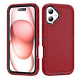 For iPhone 16 Plus Life Waterproof Rugged Phone Case(Red + Black) - iPhone 16 Plus Cases by PMC TechLife | Online Shopping South Africa | PMC TechLife | Buy Now Pay Later Mobicred