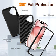 For iPhone 16 Life Water-resistant Rugged Phone Case(Black)
