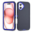 For iPhone 16 Life Waterproof Rugged Phone Case(Dark Blue + Royal Blue) - iPhone 16 Cases by PMC TechLife | Online Shopping South Africa | PMC TechLife | Buy Now Pay Later Mobicred