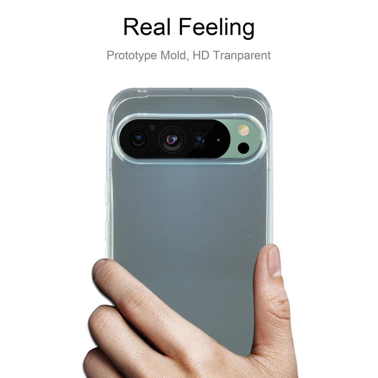For Google Pixel 9 Pro Ultra-thin Transparent TPU Phone Case