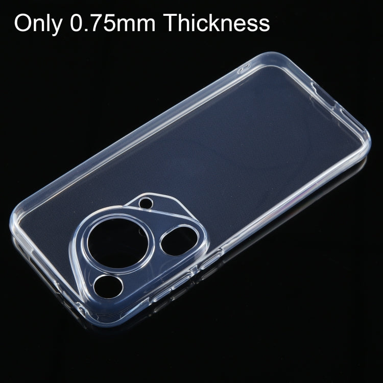 For Huawei Pura 70 Ultra Ultra-thin Transparent TPU Phone Case