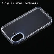 For iPhone 16 Ultra-thin Transparent TPU Phone Case