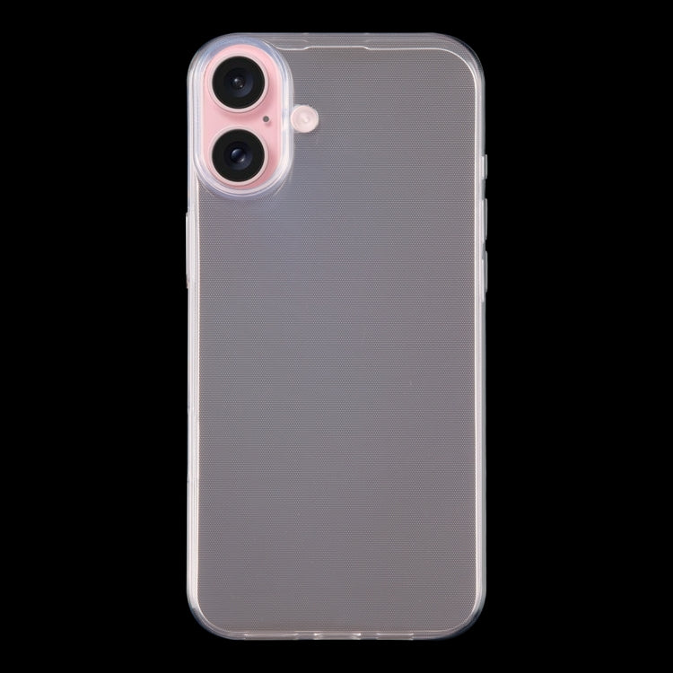 For iPhone 16 Plus Ultra-thin Transparent TPU Phone Case