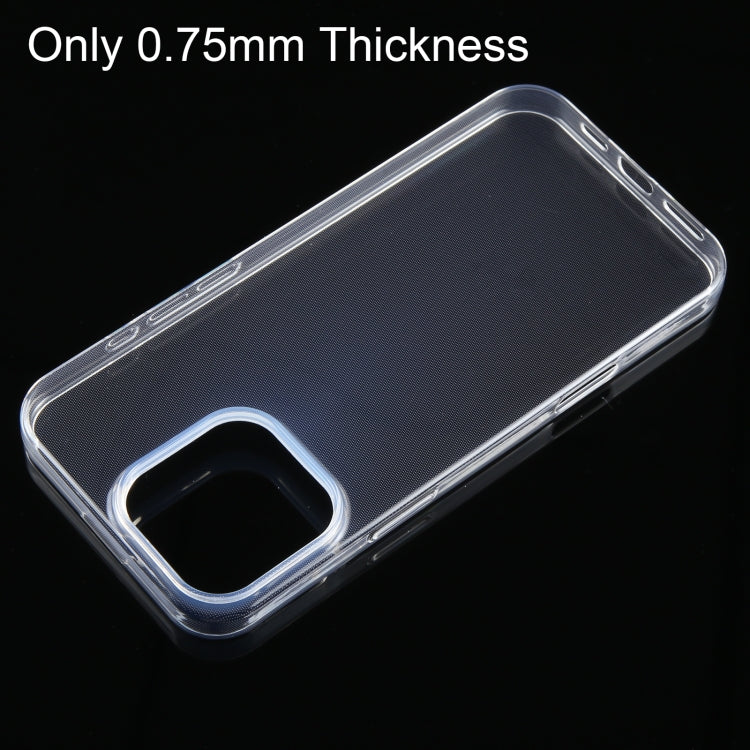 For iPhone 16 Pro Max Ultra-thin Transparent TPU Phone Case