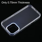 For iPhone 16 Pro Max Ultra-thin Transparent TPU Phone Case