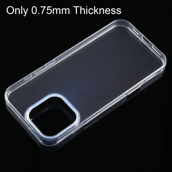 For iPhone 16 Pro Max Ultra-thin Transparent TPU Phone Case