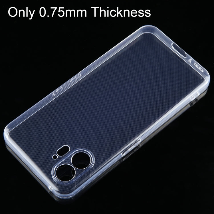 For Nothing Phone 2 Ultra-thin Transparent TPU Phone Case