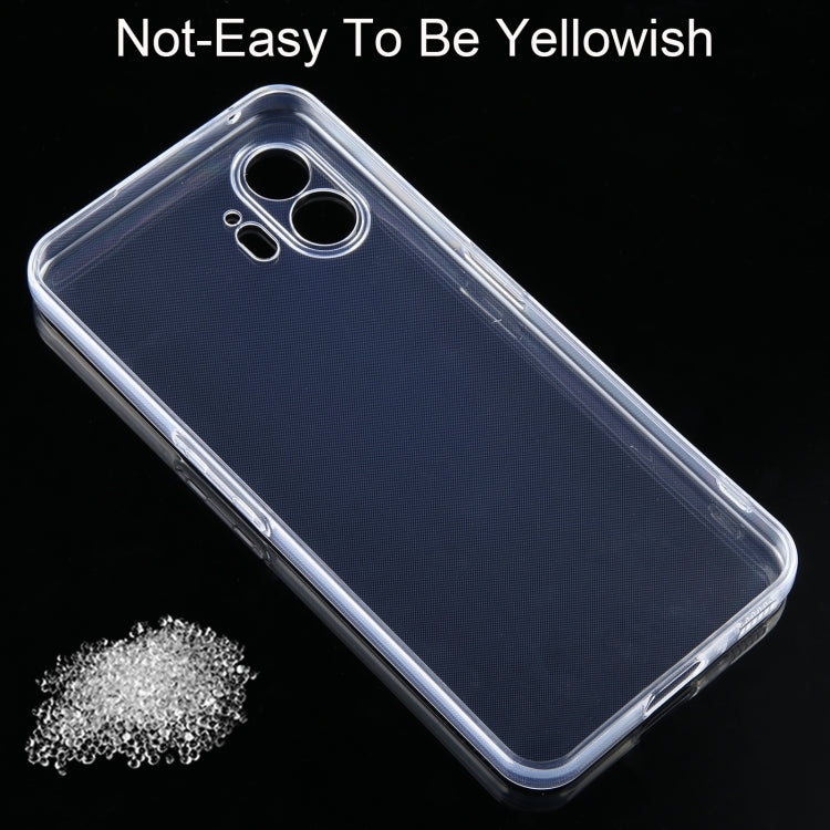 For Nothing Phone 2 Ultra-thin Transparent TPU Phone Case