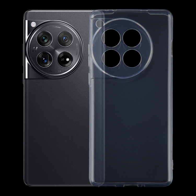 For OnePlus 12 Ultra-thin Transparent TPU Phone Case