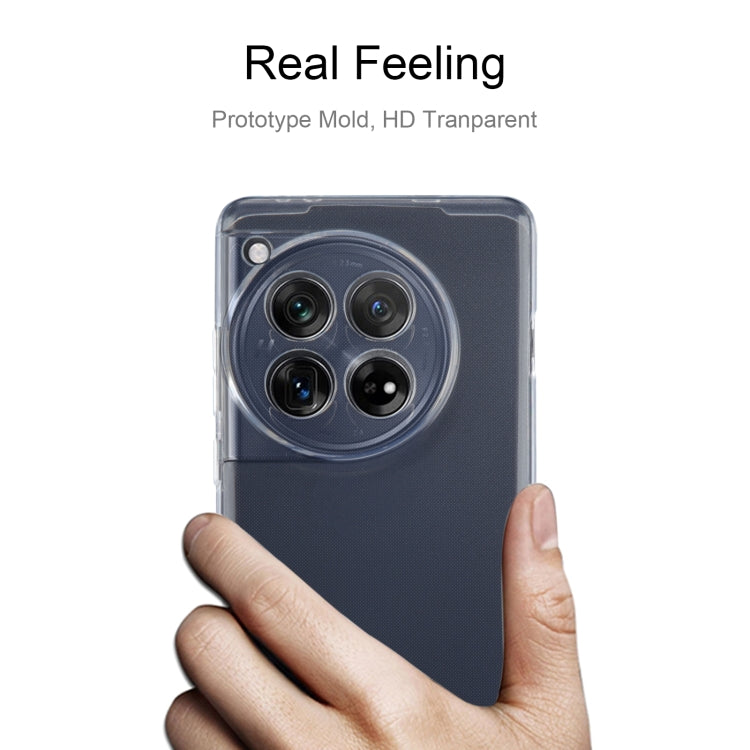 For OnePlus 12 Ultra-thin Transparent TPU Phone Case