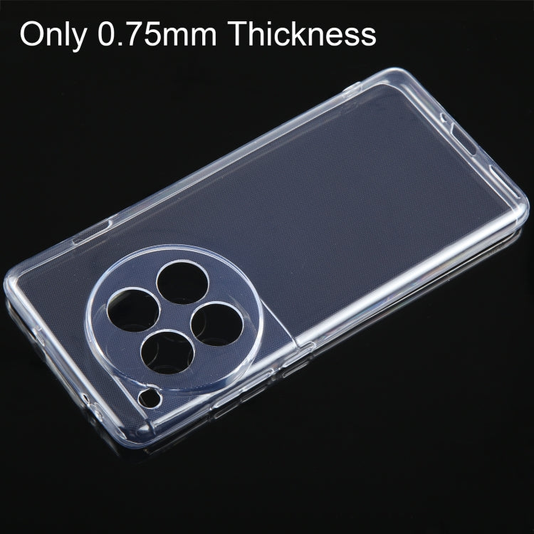 For OnePlus 12 Ultra-thin Transparent TPU Phone Case