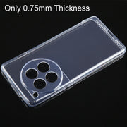 For OnePlus 12 Ultra-thin Transparent TPU Phone Case