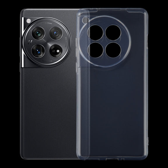 For OnePlus 12 Ultra-thin Transparent TPU Phone Case