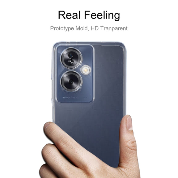 For OPPO A79 Ultra-thin Transparent TPU Phone Case