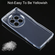 For Realme GT5 Pro Ultra-thin Transparent TPU Phone Case