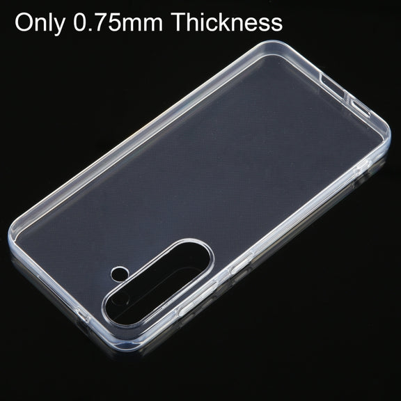 For Samsung Galaxy S24+ 5G Ultra-thin Transparent TPU Phone Case
