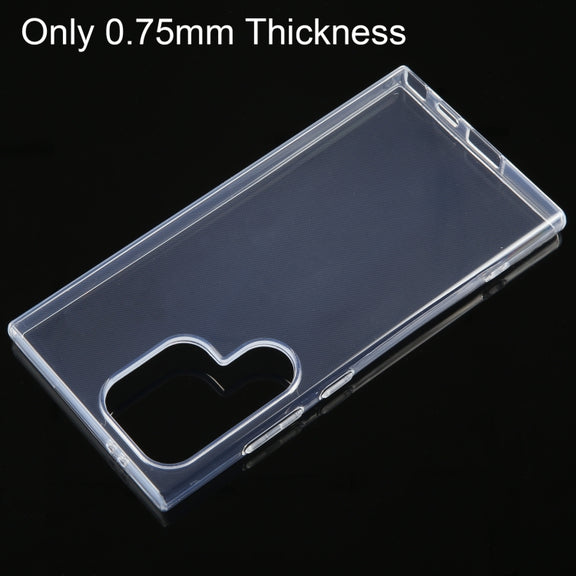 For Samsung Galaxy S24 Ultra 5G Ultra-thin Transparent TPU Phone Case