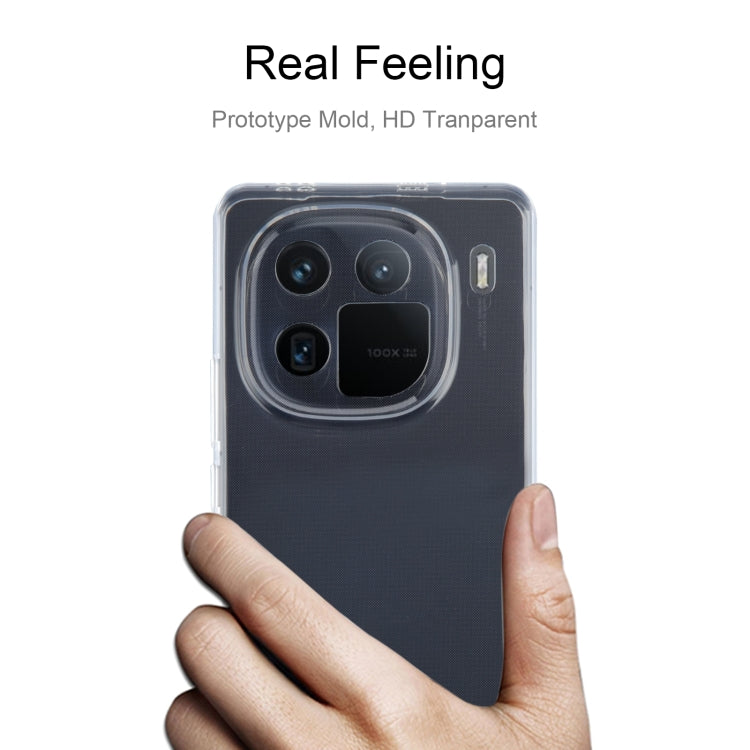 For vivo iQOO 12 Ultra-thin Transparent TPU Phone Case