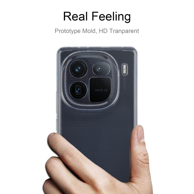 For vivo iQOO 12 Pro Ultra-thin Transparent TPU Phone Case