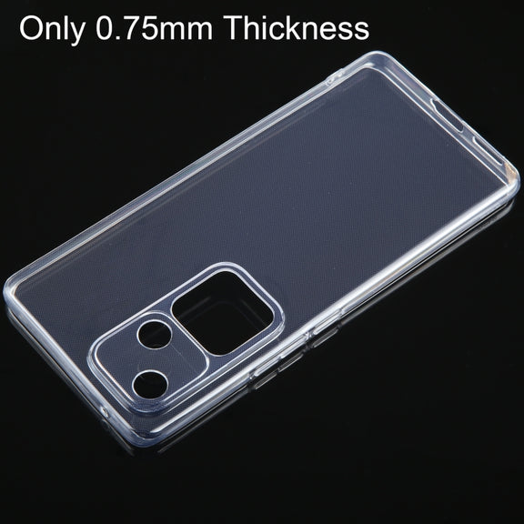 For vivo S18 Ultra-thin Transparent TPU Phone Case