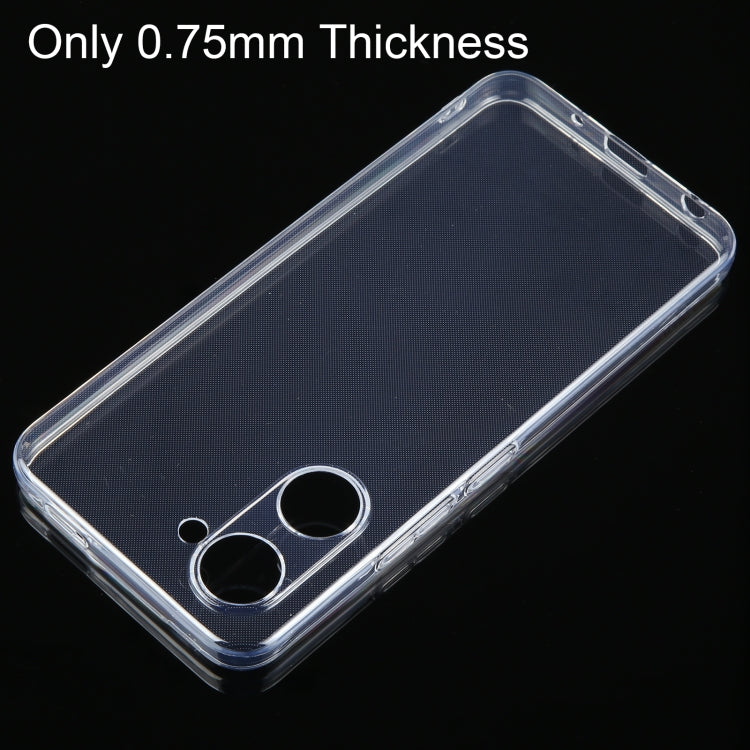 For vivo Y03 Ultra-thin Transparent TPU Phone Case