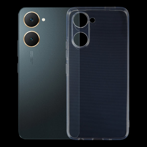 For vivo Y03 Ultra-thin Transparent TPU Phone Case