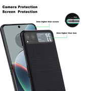 For Motorola Razr 40 ViLi TH Series Shockproof TPU + PC Phone Case(Black)
