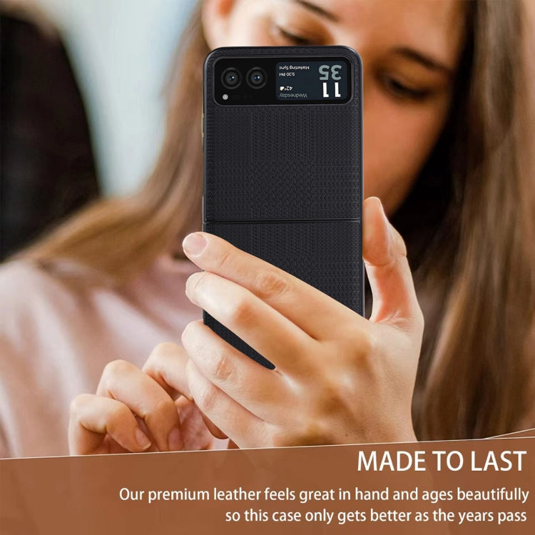 For Motorola Razr 40 ViLi TH Series Shockproof TPU + PC Phone Case(Black)