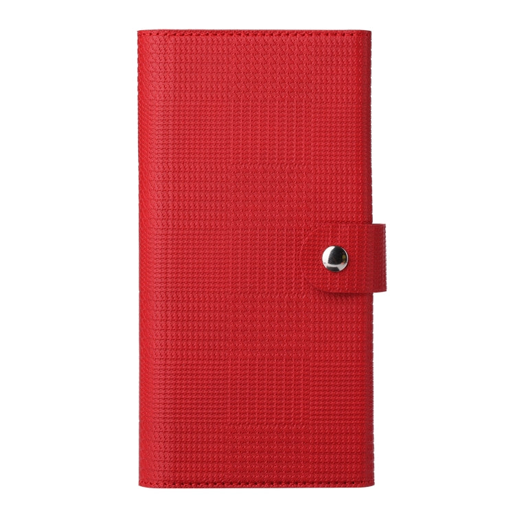 For iPhone 13 ViLi GHB Series MagSafe Magnetic Zipper Leather Phone Case(Red)