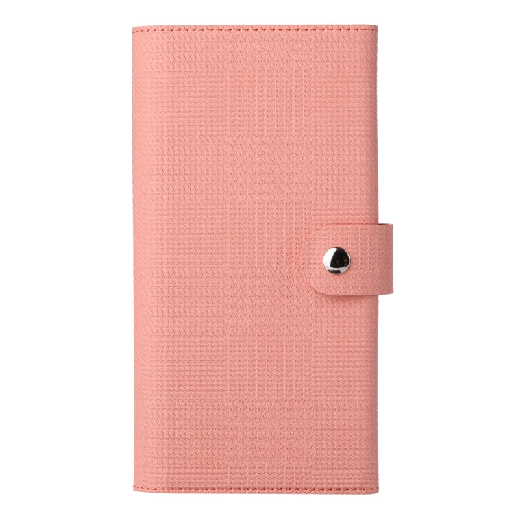 For iPhone 14 ViLi GHB Series MagSafe Magnetic Zipper Leather Phone Case(Pink)