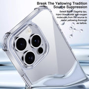 For iPhone 16 Plus iPAKY Crystal Clear Series Shockproof PC + TPU Protective Phone Case(Transparent)
