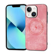 For iPhone 13 Side PU Hybrid TPU Magsafe Phone Case(Pink) - iPhone 13 Cases by PMC TechLife | Online Shopping South Africa | PMC TechLife | Buy Now Pay Later Mobicred
