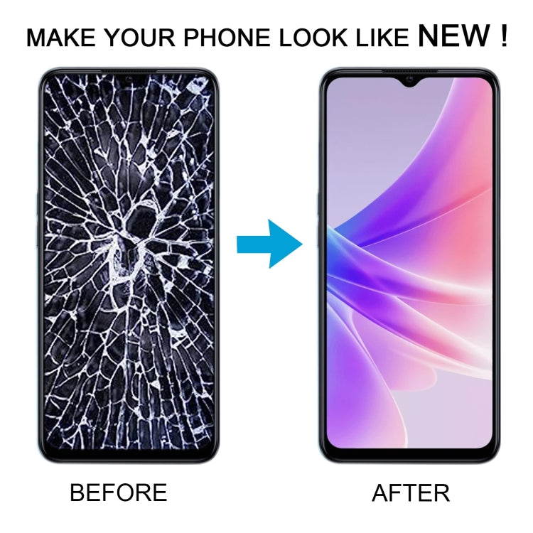 For OPPO A97 5G OEM LCD Screen Digitizer Full Assembly with Frame