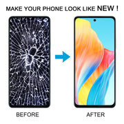 For OPPO A58 4G OEM LCD Screen Digitizer Full Assembly with Frame
