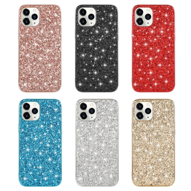 For iPhone 15 Glitter Powder TPU Phone Case(Silver)