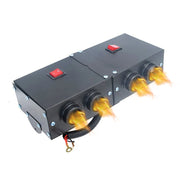 Car High-power Electric Heater Defroster, Specification:24V 4-hole