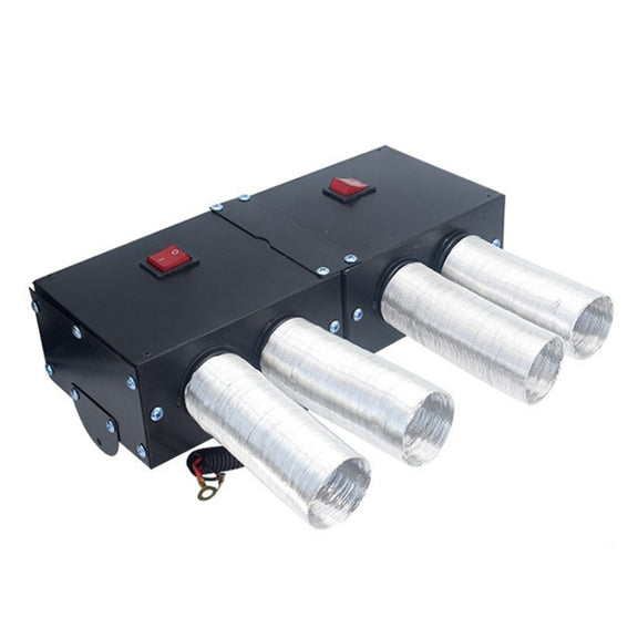 Car High-power Electric Heater Defroster, Specification:24V 4-hole