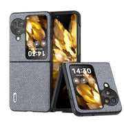 For OPPO Find N3 Flip ABEEL Diamond Black Edge Phone Case(Jewel Black)