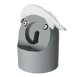 For Apple Watch Series Hat Bear Shaped Silicone Charging Base(Grey) - Charger / Holder by PMC TechLife | Online Shopping South Africa | PMC TechLife | Buy Now Pay Later Mobicred