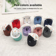 For Apple Watch Series Hat Bear Shaped Silicone Charging Base(Pink)