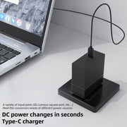 100W E 6.3X3.0mm Female to USB-C/Type-C Male Plug Charging Adapter