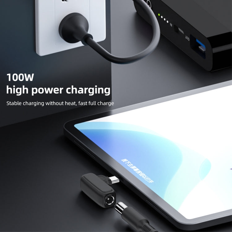 100W K 4.0X1.7mm Female to USB-C/Type-C Male Plug Charging Adapter