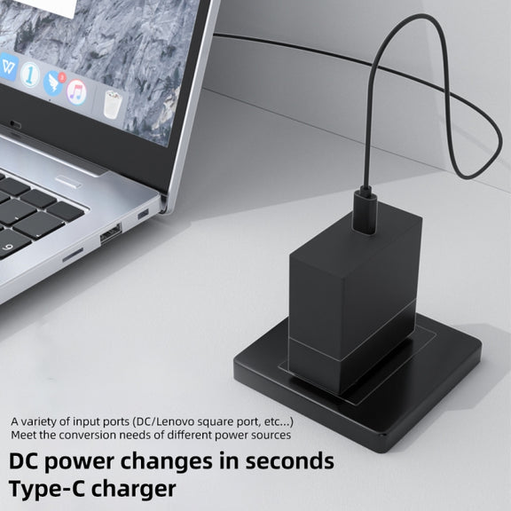 100W O 2.5X0.7mm Female to USB-C/Type-C Male Plug Charging Adapter