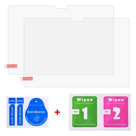 For Ulefone Tab A8 2pcs 9H 0.3mm Explosion-proof Tempered Glass Film