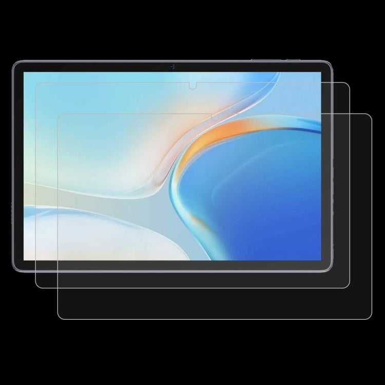 For Ulefone Tab W10 10.1 2pcs 9H 0.3mm Explosion-proof Tempered Glass Film
