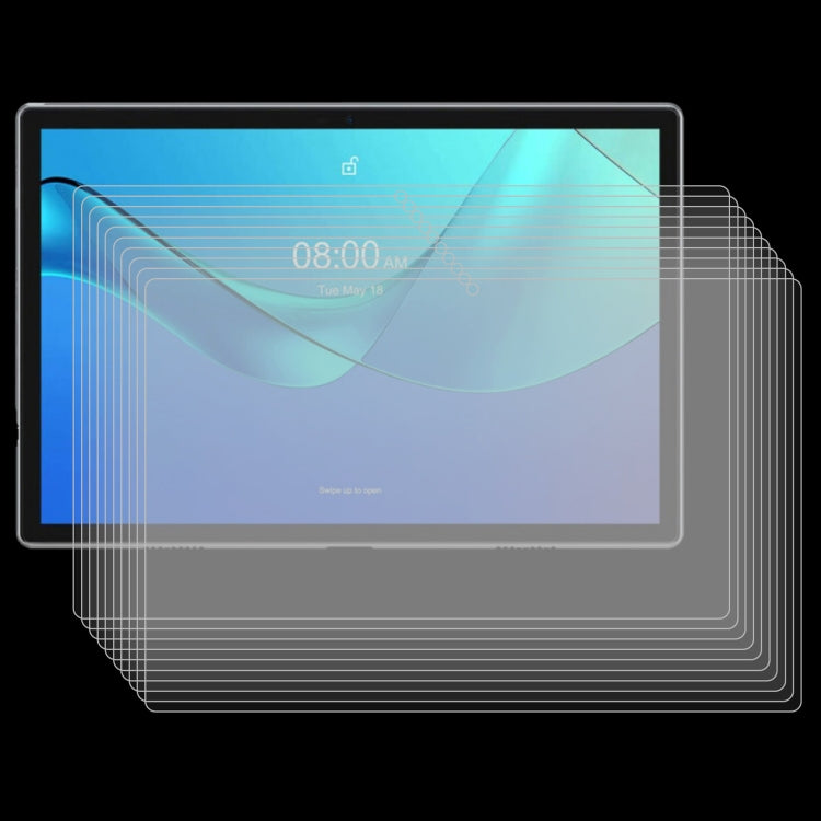 For Ulefone Tab A7 10.1 25pcs 9H 0.3mm Explosion-proof Tempered Glass Film