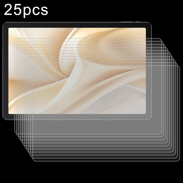 For Ulefone Tab A11 Pro 25pcs 9H 0.3mm Explosion-proof Tempered Glass Film