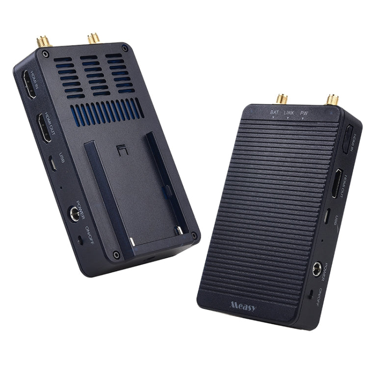 Measy T1 4K HDMI 2.0 Wireless Audio Video Transmitter Receiver Extender Transmission System, Transmission Distance: 200m, EU Plug(Black)