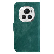 For Honor Magic6 Pro Little Tiger Embossed Leather Phone Case(Green)